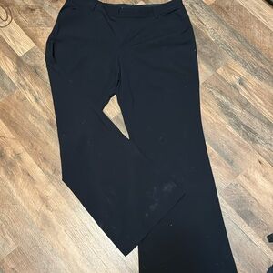 Navy Pinstripe GAP Trousers 16R